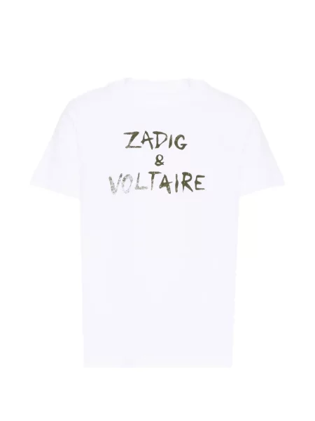 Dětské tričko Zadig & Voltaire bílé