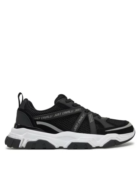 Sneakersy Just Cavalli czarne