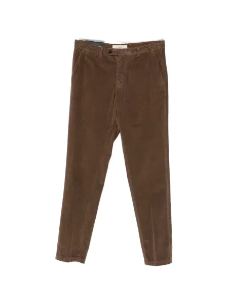 Pantaloni Briglia 1949 de catifea cord maro