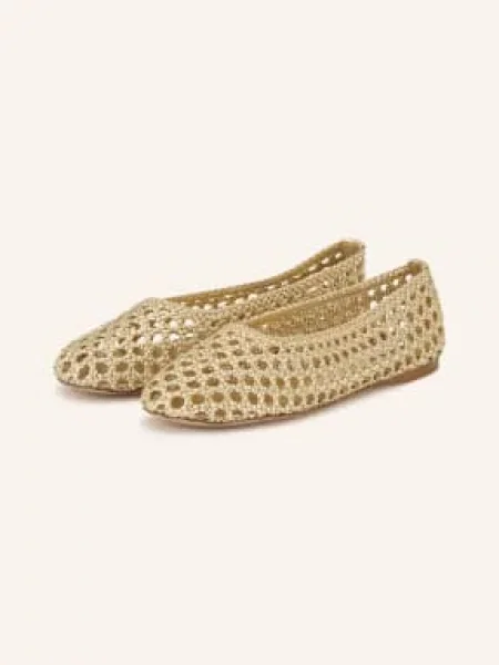 Steve Madden Baleríny Rena zlatá
