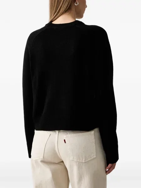 Pulover Dkny cu autograf negru