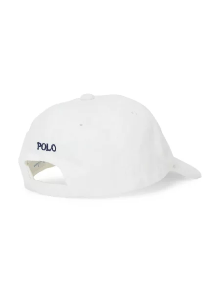 Detská šiltovka Polo Ralph Lauren biela