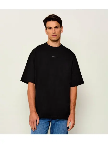 Armani Exchange Tricou | Comfort fit negru