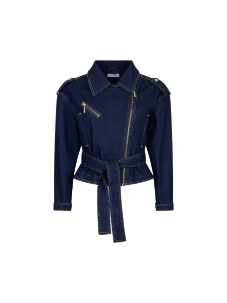 Sacou Liu Jo din piele albastru