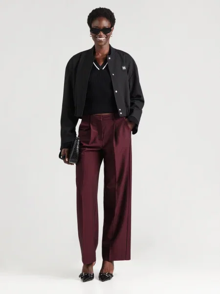 HUGO Pulover Samur' negru