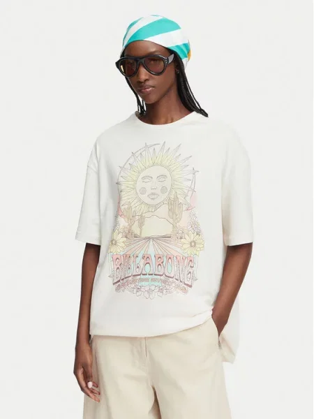 Billabong Tricou Chasin Sunshine alb