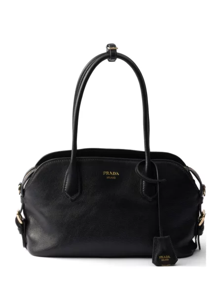 Geantă shopper Prada din piele negru