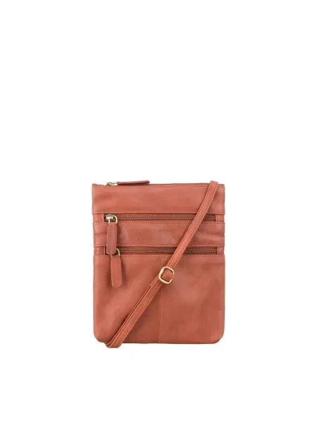 Кожаная сумка Visconti коричневая