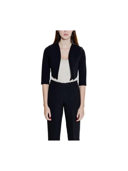 Długi sweter Rinascimento czarny