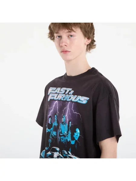 Tricou Puma x Fast & Furious Tee Ii Puma Black/ Puma White M alb