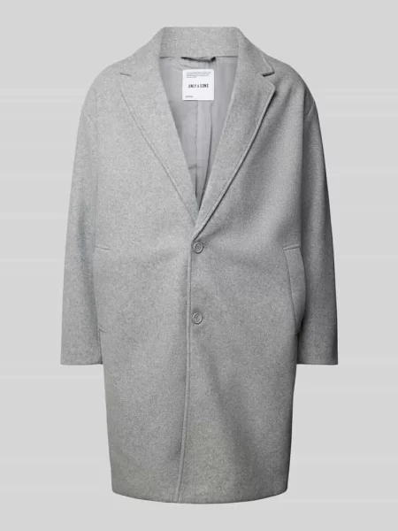 Płaszcz o kroju oversized z kołnierzem z połami model ‘WORF’ Only & Sons