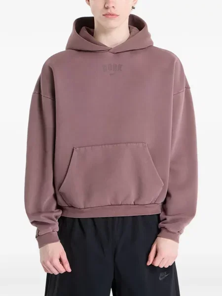 Суичър с качулка Nike виолетово