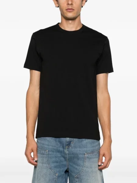 Тениска Comme Des Garçons Shirt с принт черно