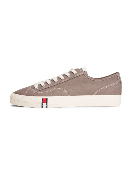 Sneakerși Tommy Jeans maro