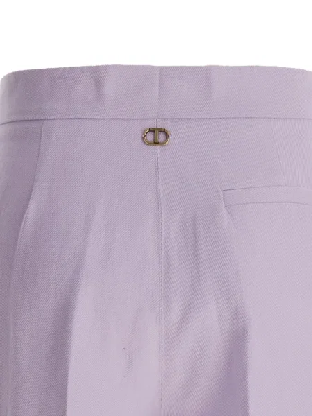 Pantaloni Twinset violet