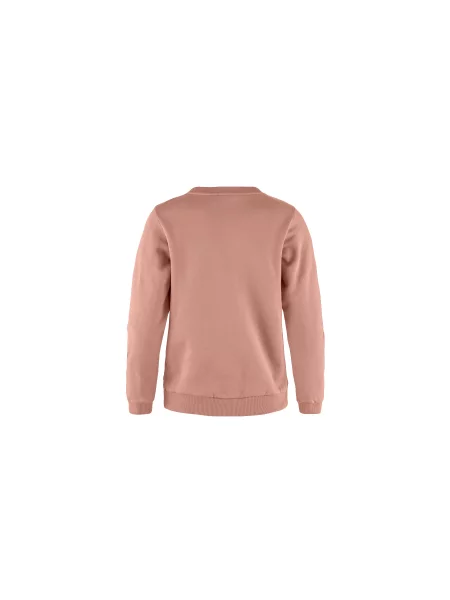 Pulover Fjallraven cu autograf roz