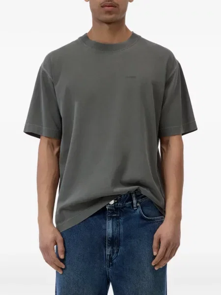 Tricou Closed cu imagine verde