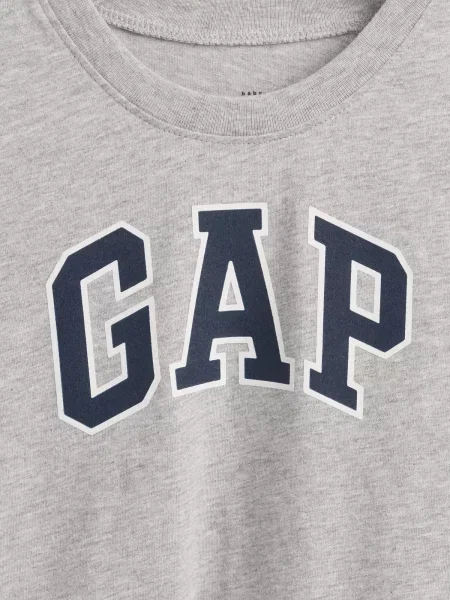 Tricou copii Gap gri
