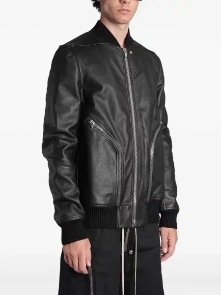 Geanta de piele Rick Owens negru