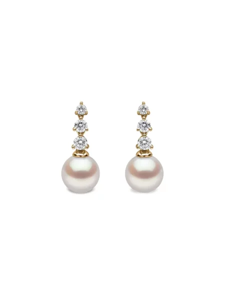 Diamant cercei Yoko London galben