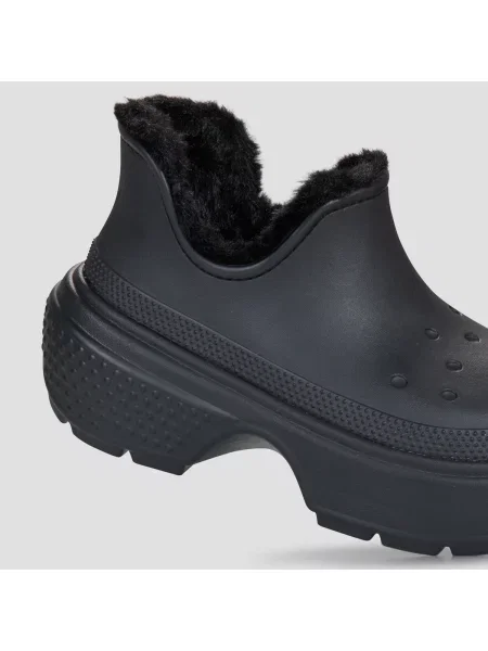 Bokacsizma Crocs fekete