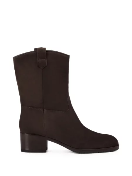 Botine Doucal's din piele de căprioară maro
