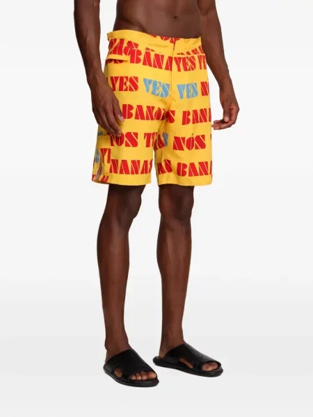 Pantaloni scurți Amir Slama galben