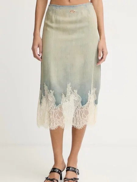 Diesel fustă din lyocell DE-MERSY-S bej