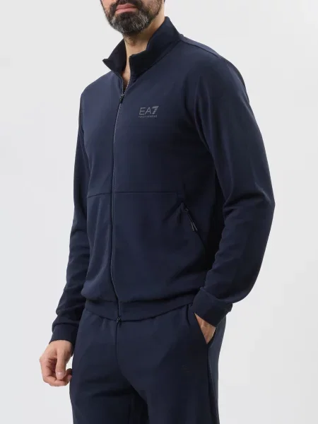 Костюмный спортивный костюм Ea7 Emporio Armani синий