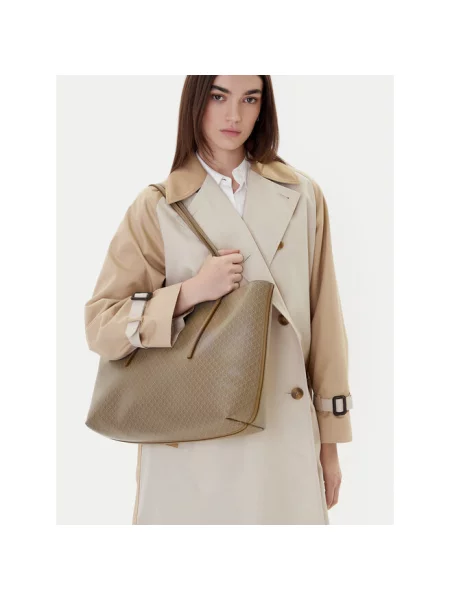 Torebka Calvin Klein beżowa