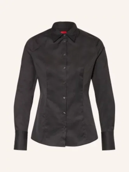 Hugo Koszula The Fitted Shirt schwarz czarna