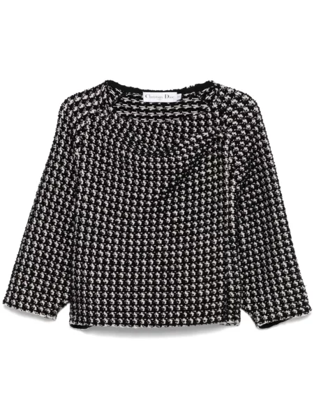 Zkrácená bunda Christian Dior Pre-owned černá