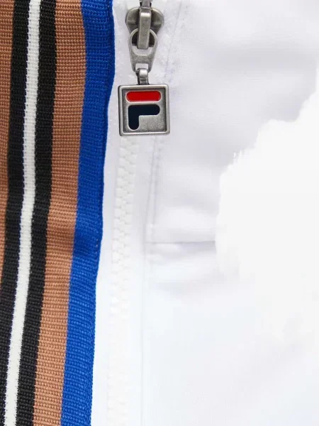 Top Fila cu dungi alb