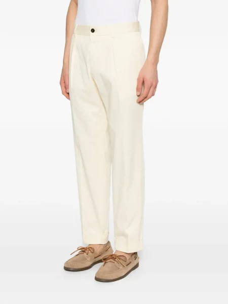 Pantaloni Incotex plisate galben