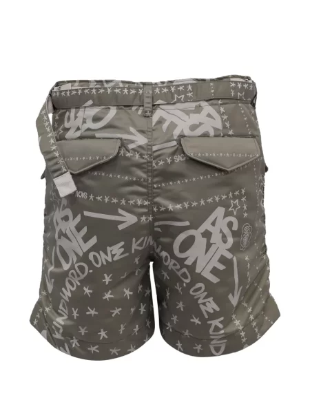 Pantaloni scurți Sacai verde