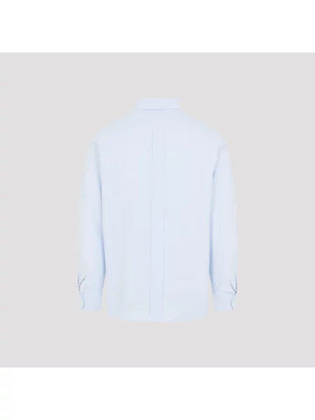 Koszula Saint Laurent niebieska