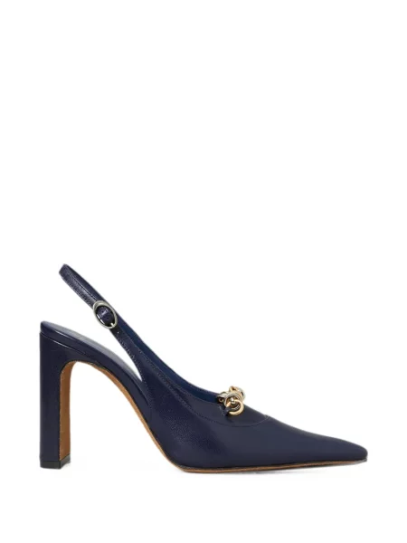 Colier Tory Burch slingback albastru
