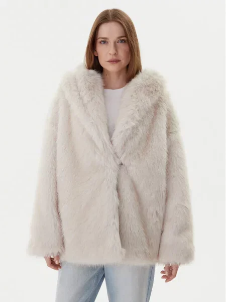 TWINSET Шуба бежевий