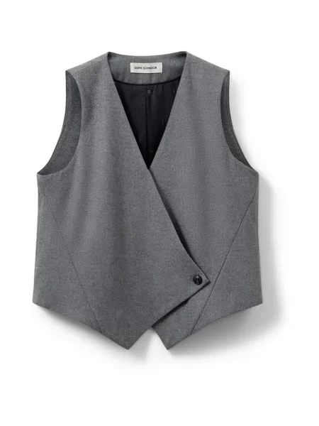 Sofie Schnoor Vestă de costum VIRGINIA amestecat gri
