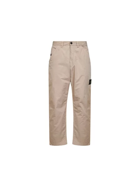 Spodnie Stone Island z kamieniami beżowe