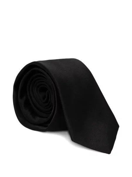 Cravată Karl Lagerfeld din satin negru