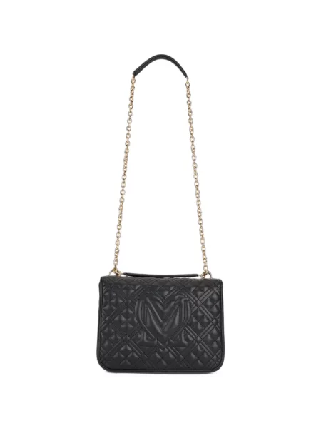 Καπιτονέ κολιέ Love Moschino μαύρο