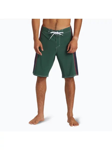 Мъжки къси панталони за плуване Quiksilver Saturn Flight Forest зелено