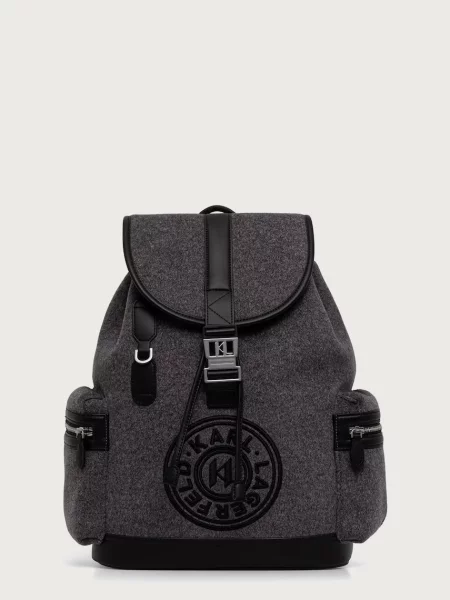 Karl Lagerfeld rucsac pentru bărbați gri