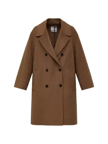 Palton 's Max Mara cu două rânduri de nasturi maro