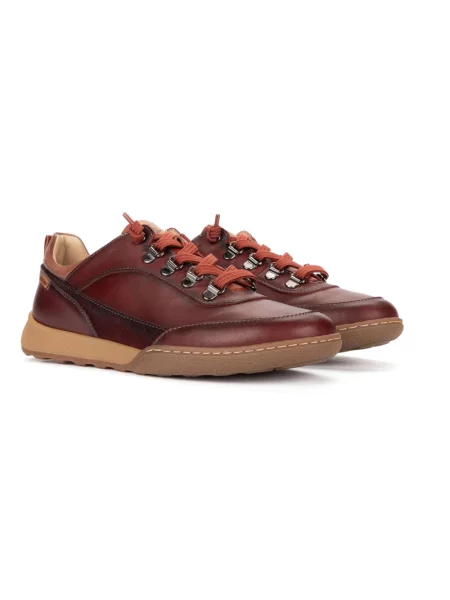 Sneakersy Pikolinos skórzane czerwone