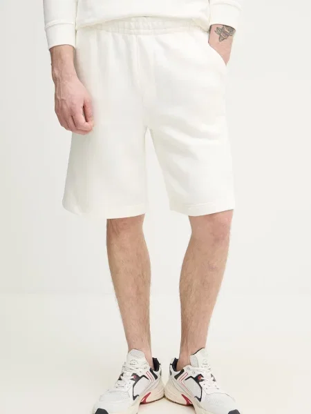Lacoste pantaloni scurți de trening pentru bărbați din alb