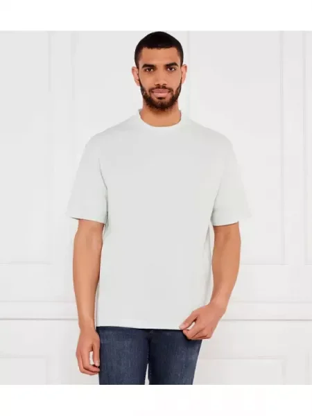 BOSS ORANGE Póló Te_Dye | Oversize fit narancsszínű