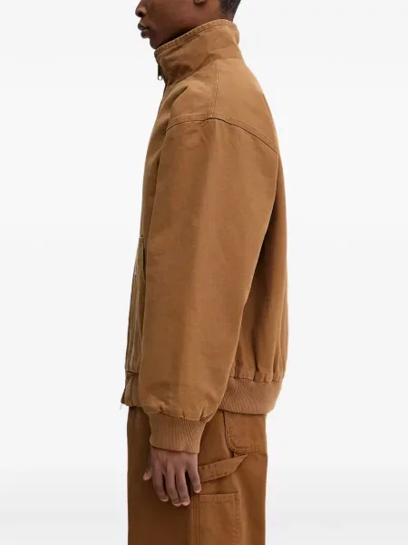 Geacă Carhartt Wip cu autograf maro