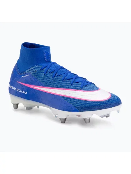 Încălțăminte de fotbal pentru bărbați Nike Mercurial Superfly 10 Elite SG-Pro racer blue/white alb